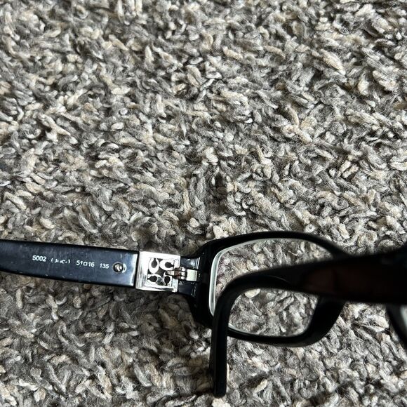 Coach Savannah Eyeglasses Frame HC6006B Women Black Full Rim Rectangle 51-16-135 - Picture 6 of 7